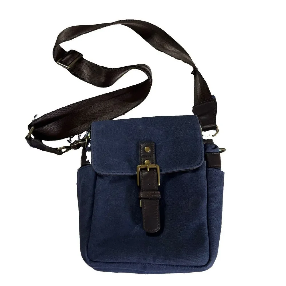 ONA Bond Street Camera Bag Oxford Blue, Wax Canvas